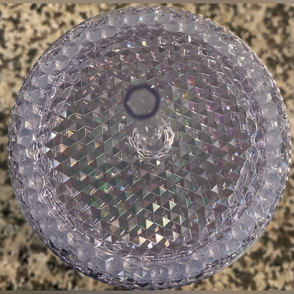 Starbucks Unicorn Iridescent Dichroic Studded Bling Venti Tumbler - Picture 5 of 13